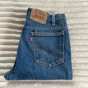 Levis orange tab jeans 517 w33 L33 blue
